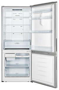 Hisense 14.8 Counter-Depth Bottom-Mount Refrigerator - RB15N6ASE |  Réfrigérateur Hisense de 14,8 pi³ de profondeur comptoir à congélateur inférieur - RB15N6ASE | RB15N6AS