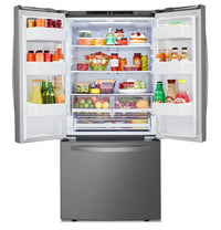 LG 25.1 Cu. Ft. French-Door Refrigerator - LRFNS2503V | Réfrigérateur LG de 25,1 pi³ à portes françaises - LRFNS2503V | LRFNS25V
