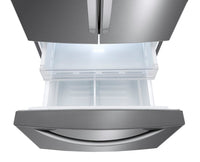 LG 25.1 Cu. Ft. French-Door Refrigerator - LRFNS2503V | Réfrigérateur LG de 25,1 pi³ à portes françaises - LRFNS2503V | LRFNS25V