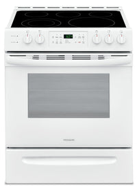 Frigidaire 5.0 Cu. Ft. Front-Control Freestanding Electric Range – CFEH3054UW|Cuisinière électrique Frigidaire de 5,0 pi³ à commandes frontales autonome – CFEH3054UW|CFEH305W