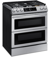 Samsung 6.5 Cu. Ft. Flex Duo™ Front-Control Dual Fuel Range - NY63T8751SS/AA | Cuisinière hybride Samsung de 6,5 pi3 à commandes à l'avant avec système Flex DuoMC - NY63T8751SS/AA | NY63T87S