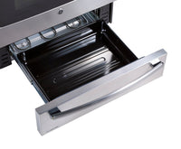 GE Profile 6.2 Cu. Ft. Freestanding Electric Range with Baking Drawer  - PCB987YMFS | Cuisinière électrique amovible GE ProfileMC de 6,2 pi3 avec tiroir de cuisson – PCB987YMFS | PCB987FS