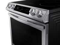Samsung 6.3 Cu. Ft. Front-Control Induction Range - NE63T8911SS/AC | Cuisinière Samsung de 6,3 pi³ à induction avec commandes à l’avant – NE63T8911SS/AC | NE63T89S
