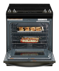 Whirlpool 4.8 Cu. Ft. Electric Range with Frozen Bake™ - YWEE515S0LV | Cuisinière électrique Whirlpool de 4,8 pi3 avec technologie Frozen BakeMC - YWEE515S0LV | YWEE515V