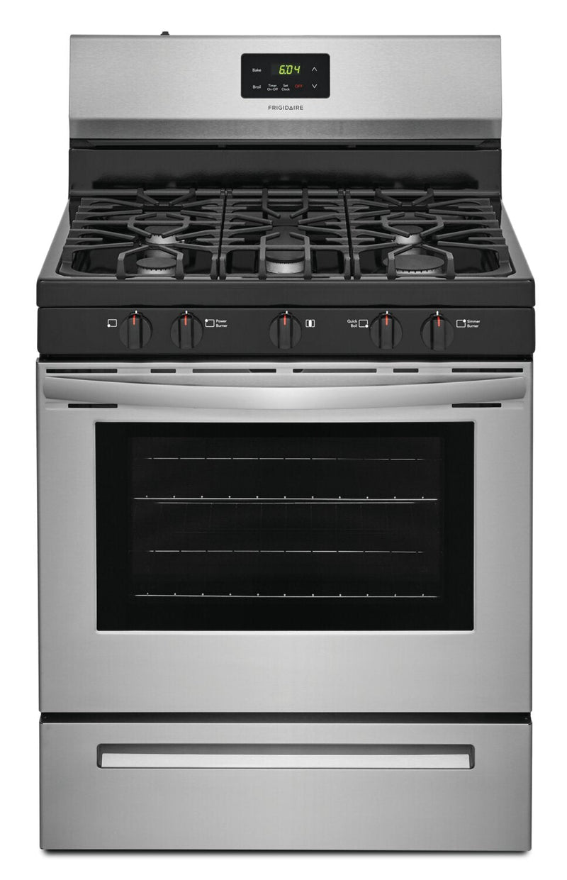 Frigidaire 5.0 Cu. Ft. Gas Range - FCRG3052AS | Cuisinière à gaz Frigidaire de 5,0 pi3 - FCRG3052AS | FCRG305S