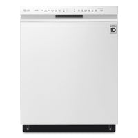 LG 24" Front Control Built-In Dishwasher with QuadWash® - LDFN4542W | Lave-vaisselle encastré LG de 24 po avec commandes à l’avant et technologie QuadWashMD – LDFN4542W | LDFN454W
