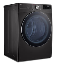 LG 7.4 Cu. Ft. Gas Dryer with AI Sensor Dry - DLGX4201B | Sécheuse à gaz LG de 7,4 pi3 avec séchage par capteur IA - DLGX4201B | DLGX4201