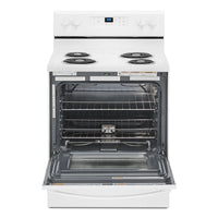 Whirlpool 4.8 Cu. Ft. Freestanding Electric Range - YWFC150M0JW | Cuisinière électrique amovible Whirlpool de 4,8 pi³ - YWFC150M0JW | YWFC15JW