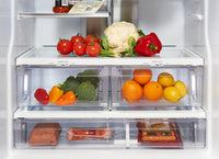 GE Profile 20.8 Cu. Ft. French-Door Refrigerator - PNE21NSLKSS | Réfrigérateur GE Profile de 20,8 pi³ à portes françaises – PNE21NSLKSS | PNE21KSS