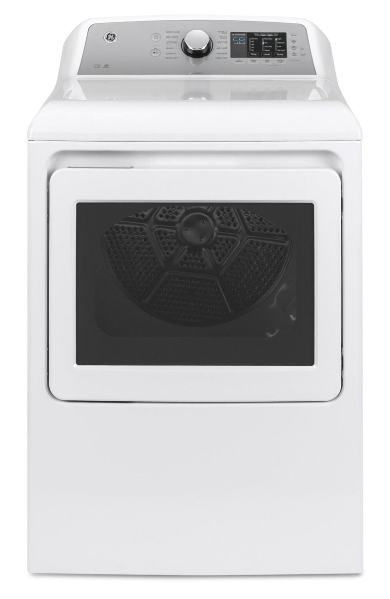 GE 7.4 Cu. Ft. Gas Dryer with Sanitize Cycle - GTD72GBMNWS | Sécheuse à gaz GE de 7,4 pi3 avec cycle de désinfection - GTD72GBMNWS | GTD72GWS