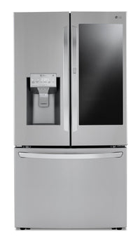 LG 23.5 Cu. Ft. French-Door Refrigerator with InstaView Door-in-Door® - LRFVC2406S | Réfrigérateur LG 23,5 pi³ portes françaises, système InstaViewMC porte dans la porteMC – LRFVC2406S | LRFVC24S