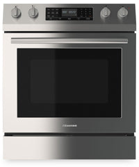 Hisense 4.9 Cu. Ft. Front-Control Freestanding Electric Range - HER30F5CSS | Cuisinière électrique Hisense amovible de 4,9 pi3 avec commandes à l’avant - HER30F5CSS | HER30F5S