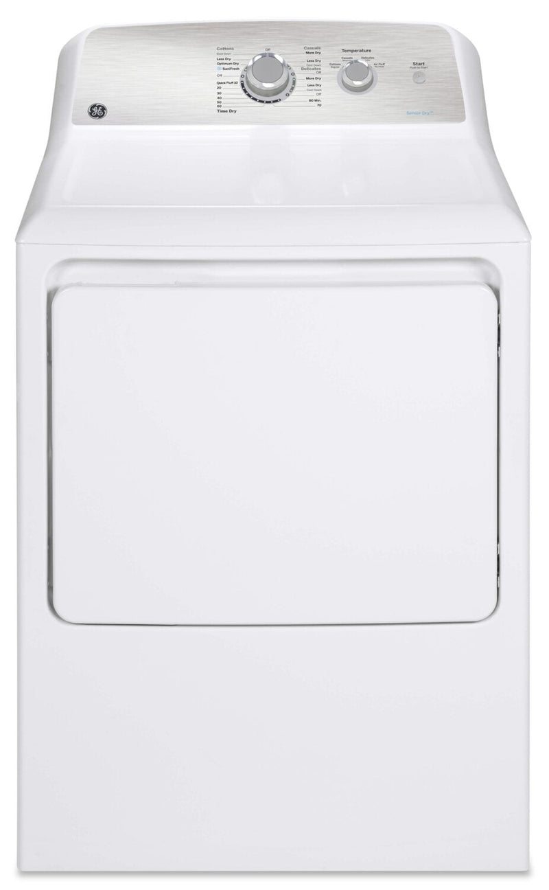 GE 7.2 Cu. Ft. Gas Dryer with SaniFresh Cycle - GTD40GBMRWS | Sécheuse à gaz GE de 7,2 pi³ avec cycle SaniFresh - GTD40GBMRWS | GTD40GMW