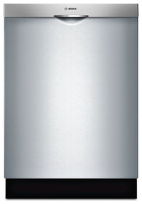 Bosch 300 Series Scoop Handle Built-In Dishwasher – SHSM63W55N|Lave-vaisselle encastré Bosch de série 300 avec poignée en retrait- SHSM63W55N|SHSM63W5