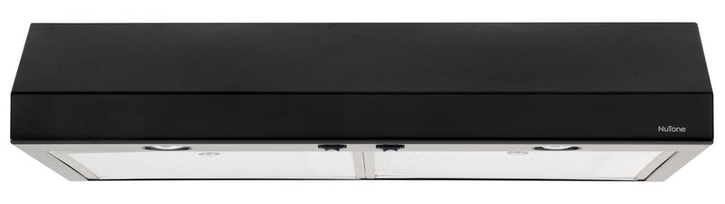 NuTone NCS3 Series 30" Range Hood – Black|Hotte de cuisinière NuTone de série NCS3 de 30 po - noire|NCS330BL
