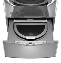 LG TWIN Wash™ 29" Sidekick™ Pedestal Washer - Graphite Steel|Laveuse-piédestal SidekickMC LG de 29 po – acier graphite|WD200CVP