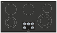 Bosch 500 Series 36" 5-Burner Electric Cooktop – NEM5666UC|Surface de cuisson électrique Bosch de série 500 de 36 po à 5 brûleurs - NEM5666UC|NEM5666UC
