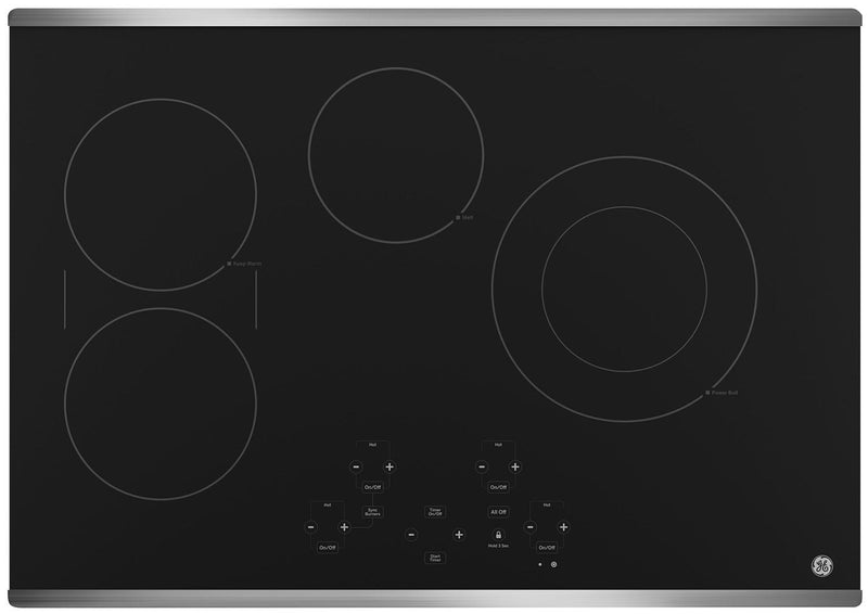 GE 30" Electric Cooktop with Touch Controls – JP5030SJSS|Surface de cuisson électrique GE de 30 po avec commandes tactiles – JP5030SJSS|JP5030SS