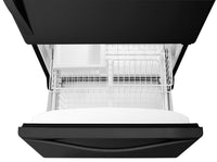 Whirlpool 22 Cu. Ft. Bottom-Mount Refrigerator - WRB322DMBB|Réfrigérateur à congélateur inférieur de 22 pi3 Whirlpool - WRB322DMBB|WRB322DBB