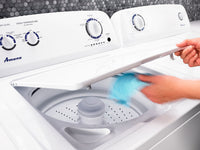 Amana 4.0 Cu. Ft. Top-Load Washer with Dual Action Agitator – NTW4516FW|Laveuse Amana à chargement par le haut de 4,0 pi3 avec agitateur à double action - NTW4516FW|NTW4516W