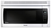 Panasonic® 2.0 Cu. Ft. Genius® Prestige® Plus Over-the-Range Microwave Oven - White|Four à micro-ondes à hotte intégrée Genius(MD) Prestige Plus de 2.0 pi³ de Panasonic - blanc|NNSE284W