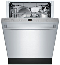 Bosch 100 Series Bar Handle Built-In Dishwasher - SHXM4AY55N|Lave-vaisselle encastré Bosch de série 100 avec poignée barre - SHXM4AY55N|SHXM4AY5