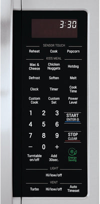 LG 2 Cu. Ft. Over-the-Range Microwave - Stainless Steel|Four à micro-ondes à hotte intégrée LG de 2 pi³ - acier inoxydable|LMV2055ST