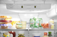 Whirlpool 25 Cu. Ft. French-Door Refrigerator with Internal Water Dispenser - WRF535SWHV|Réfrigérateur Whirlpool de 25 pi³ à portes françaises avec distributeur d'eau interne - WRF535SWHV|WRF535WV
