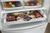 Whirlpool 25 Cu. Ft. French-Door Refrigerator with Internal Water Dispenser - WRF535SWHV|Réfrigérateur Whirlpool de 25 pi³ à portes françaises avec distributeur d'eau interne - WRF535SWHV|WRF535WV