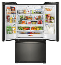 Whirlpool 25 Cu. Ft. French-Door Refrigerator with Internal Water Dispenser - WRF535SWHV|Réfrigérateur Whirlpool de 25 pi³ à portes françaises avec distributeur d'eau interne - WRF535SWHV|WRF535WV