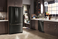 Whirlpool 25 Cu. Ft. French-Door Refrigerator with Internal Water Dispenser - WRF535SWHV|Réfrigérateur Whirlpool de 25 pi³ à portes françaises avec distributeur d'eau interne - WRF535SWHV|WRF535WV