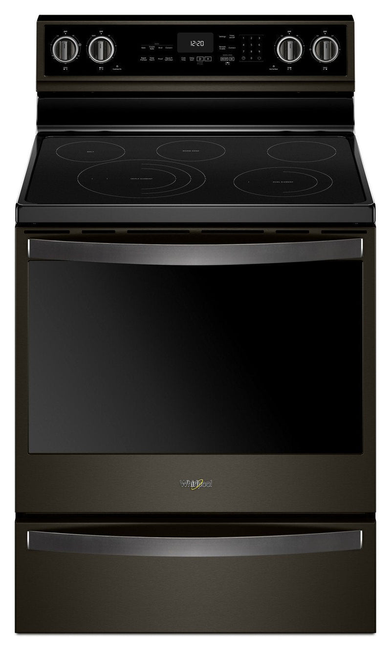Whirlpool 6.4 Cu. Ft. Electric Freestanding Range with 5 Elements - YWFE975H0HV|Cuisinière électrique non encastrée, Whirlpool, 5 éléments 6,4 pi3 - YWFE975H0HV|YWFE975V