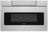 SHARP 30" Microwave Drawer® Oven|Tiroir À Micro-Ondes 30 Pouces Sharp Microwave Drawer® - SMD3077ASC|SMD3077S