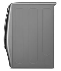 LG 9.0 Cu. Ft. Mega Capacity Electric Steam Dryer – Graphite Steel|Sécheuse électrique à la vapeur SteamDryerMC LG à énorme capacité de 9,0 pi³ - acier graphite|DLEX9000