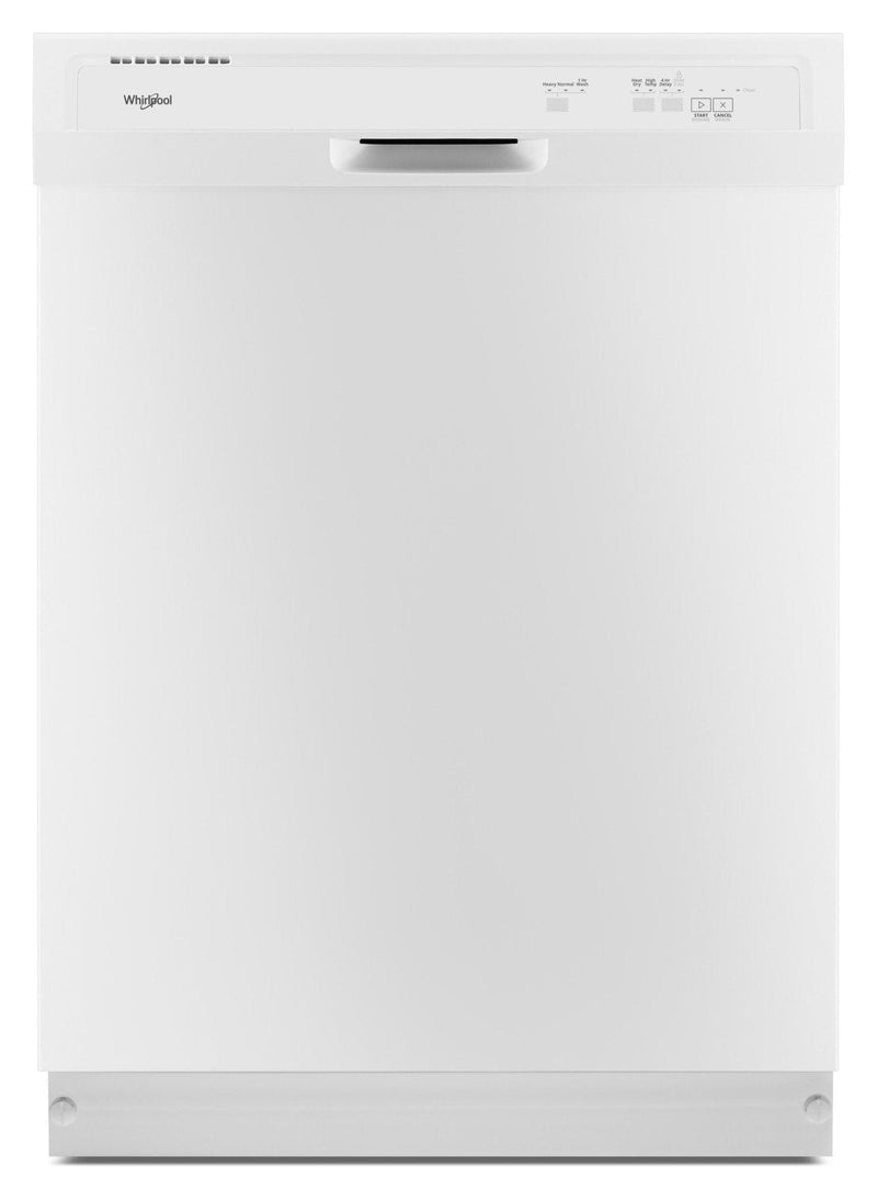 Whirlpool Heavy-Duty Dishwasher with One-Hour Wash Cycle - WDF330PAHW|Lave-vaisselle Whirlpool robuste avec cycle de nettoyage en une heure - WDF330PAHW|WDF330HW