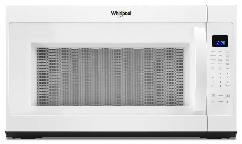 Whirlpool 2.1 cu. ft. Over the Range Microwave with Steam cooking - YWMH53521HW|Four à micro-ondes à hotte intégrée Whirlpool avec cuisson à vapeur,  2,1 pi3 - YWMH53521HW|YWMH535W