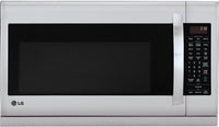 LG 2 Cu. Ft. Over-the-Range Microwave - Stainless Steel|Four à micro-ondes à hotte intégrée LG de 2 pi³ - acier inoxydable|LMV2055ST