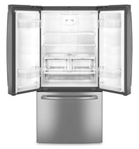 GE 24.8 Cu. Ft. French-Door Refrigerator – GNE25DSKSS|Réfrigérateur GE de 24,8 pi³ à portes françaises – GNE25DSKSS|GNE25DSK